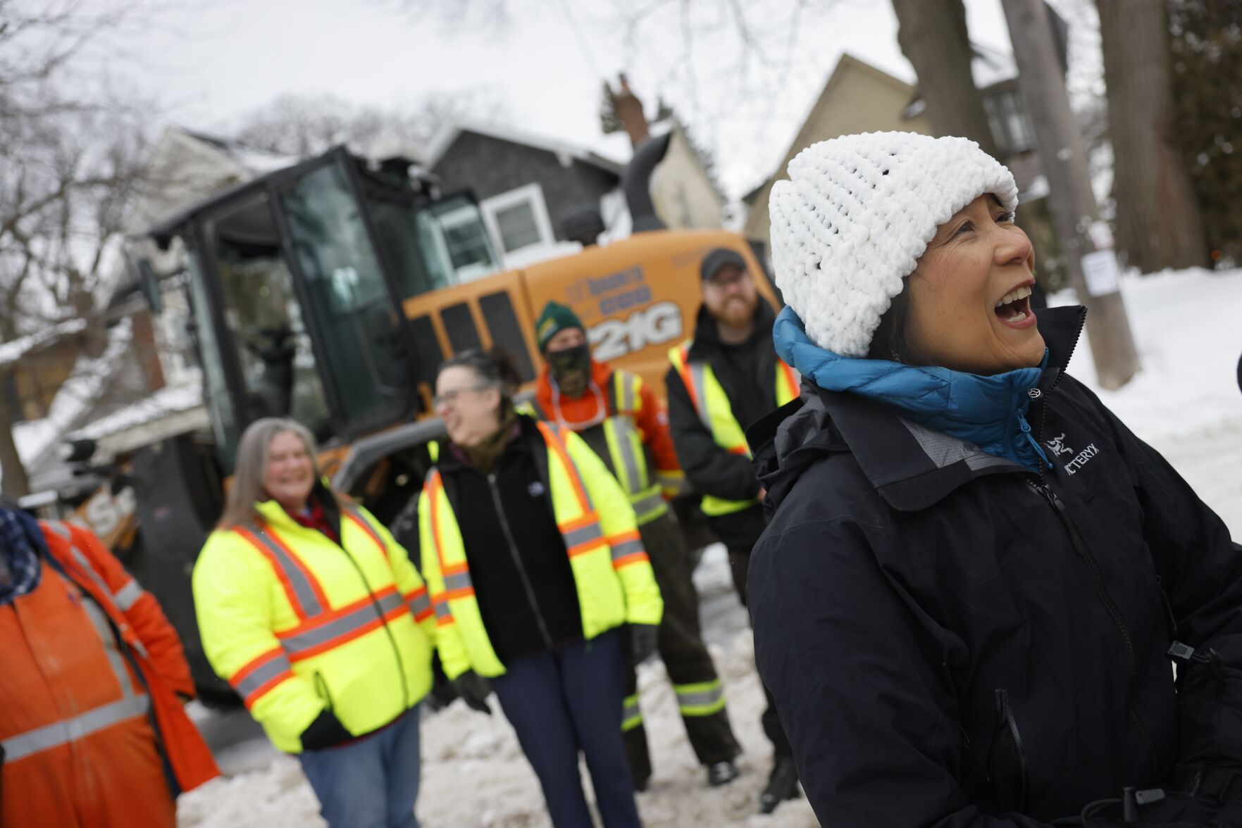 Olivia Chow snow.JPG